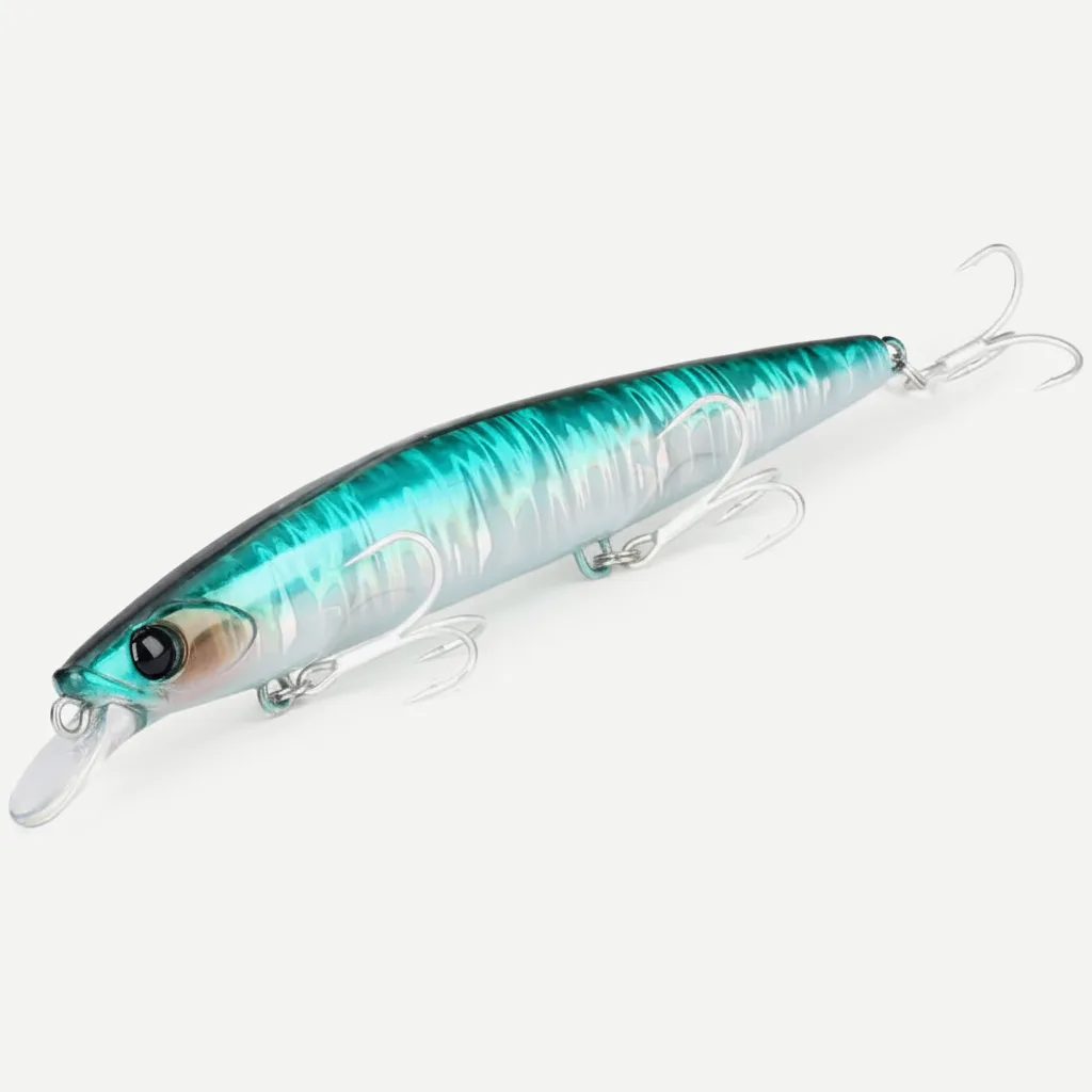 TSURINOYA 135S Fishing Lure Sinking Minnow BAYONET 135mm 26.4g Saltwater Long Casting Professional Lures Seabass Hard Ba