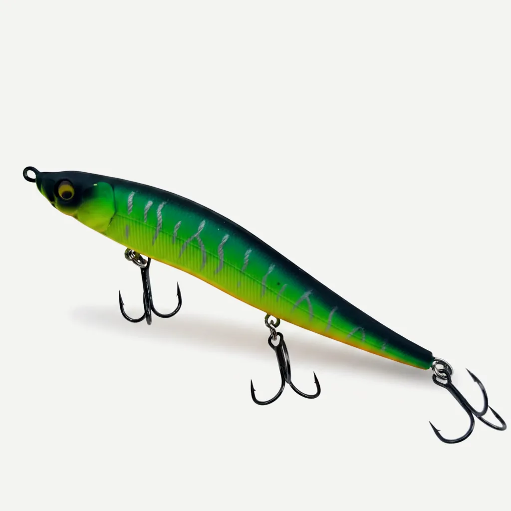 TSUYOKI Wink 98SF Jerkbait Wobbler 98/110mm Slow Floating Minnow Lure Artificial Bait Pike Wobblers Vision 98 Pike Lure