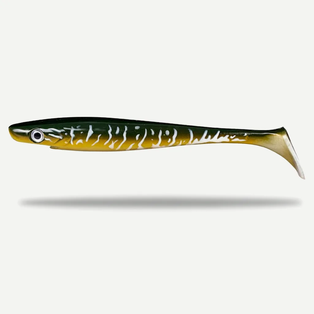 Hunthouse T-Tail Soft Fishing Lure 120mm/150mm/200mm Swimbait Pig Shad Floating Jerkbait Wobbler For Pike Fish Tackle LW