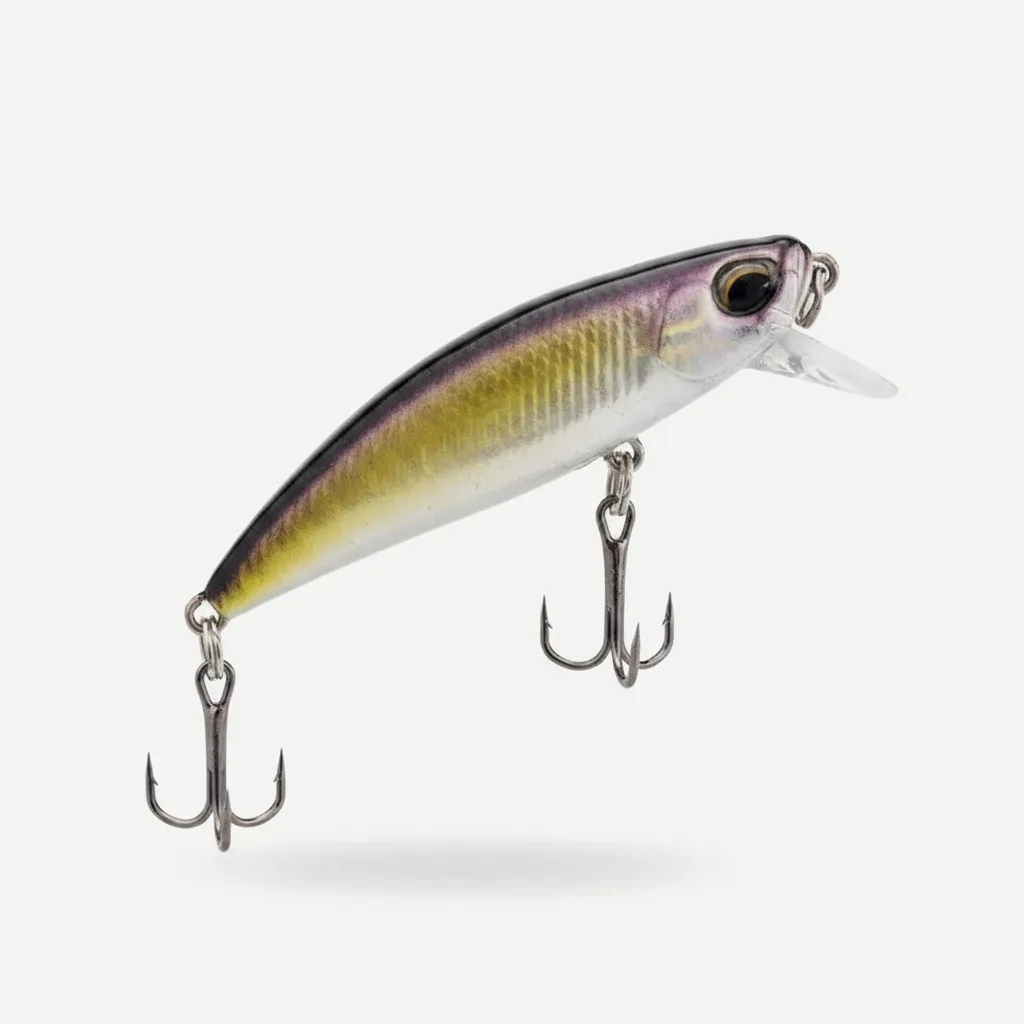 TSUYOKI Sinking Minnow Stream Lure 46mm 5g Jerkbaits Wobbler Bait for Rainbow Trout Bass Duo Spearhead Ryuki 46 Fishing 