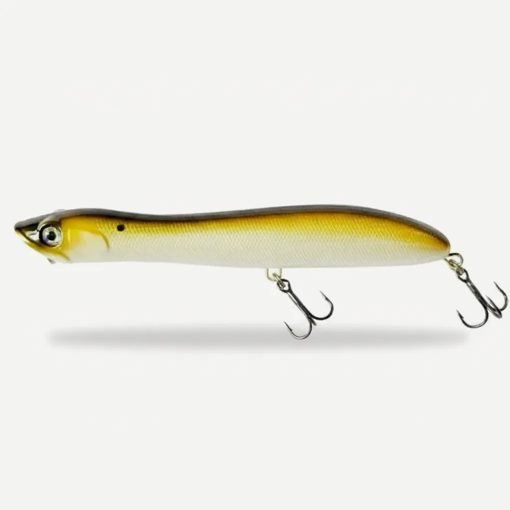 TSUYOKI WTD Fishing Lure 85mm 6g Popper Lure Topwater Patchinco 85 Snakehead Wobbler Fishing Seabass,Skipjack Tuna Macke