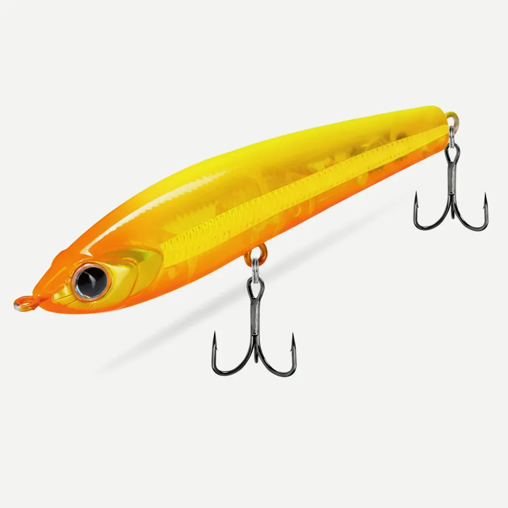 Hunthouse Topwater Floating Red Devil 75 Pencil Fishing Lure Hard Bait 75mm6g Surface Stickbait Bass Pike Artificial Fis
