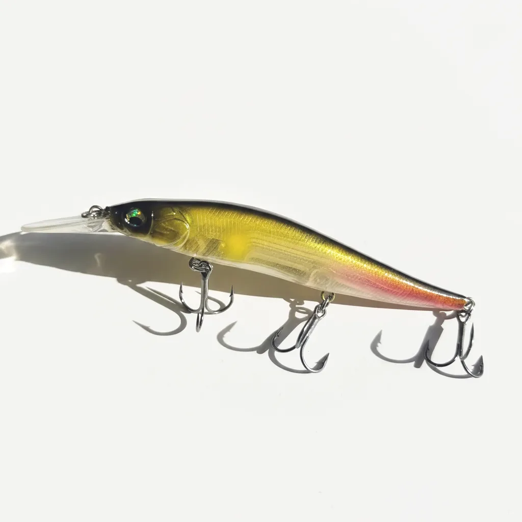 TSUYOKI Minnow Wink 110SF Wobblers 110mm 14.5g Slow Floating Jerkbaits Shallow Dive Rolling Wobblers Vision 110 Pike Fis