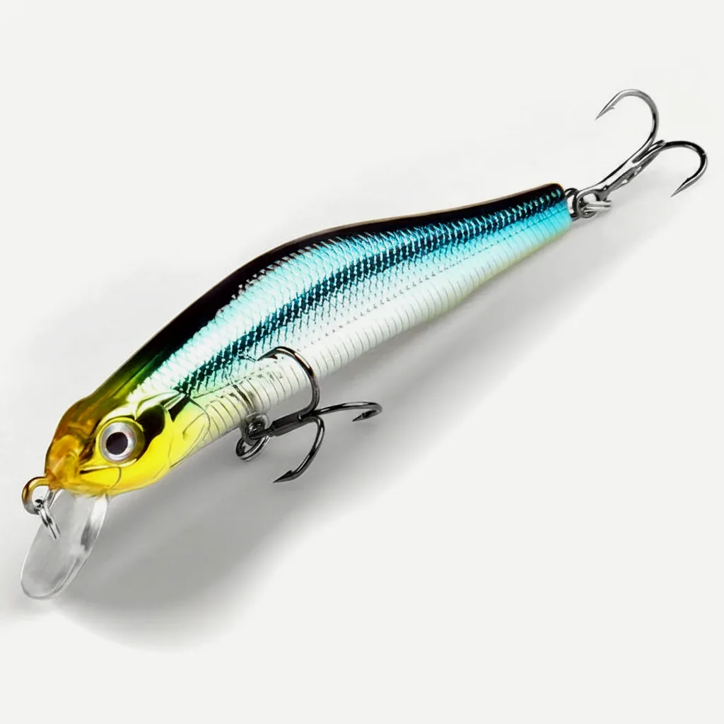 Bearking 80mm Minnow Crankbait with Magnetic Weight Transfer