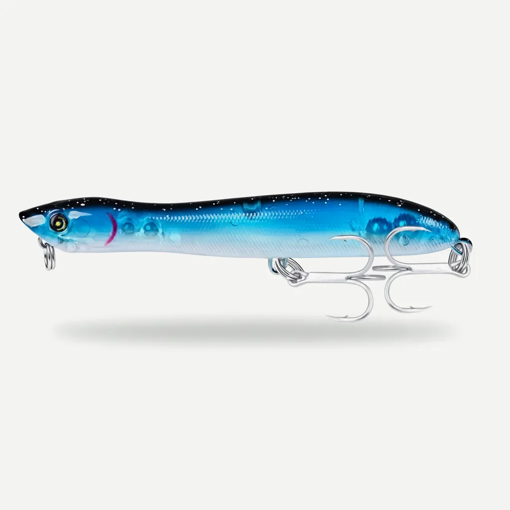 TSUYOKI WTD Fishing Lure 85mm 6g Popper Lure Topwater Patchinco 85 Snakehead Wobbler Fishing Seabass,Skipjack Tuna Macke
