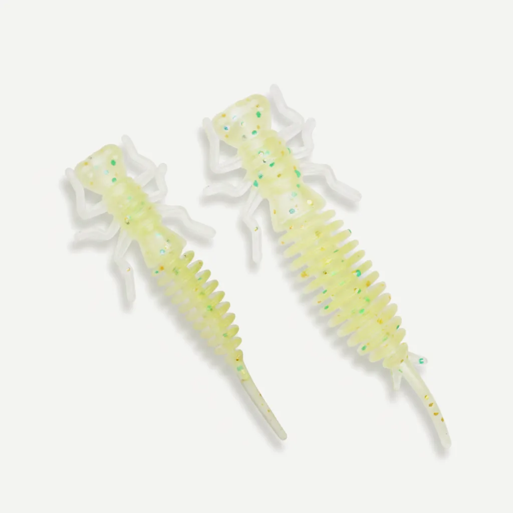 MEREDITH Larva Soft Plastic Bait - Segmented Nymph Lure