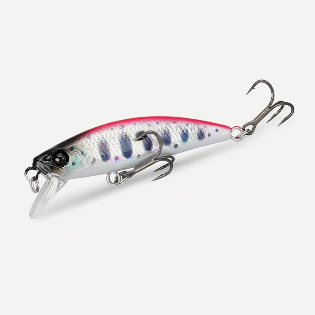 TSURINOYA Intruder 51S Sinking Minnow Stream Fishing Lure 51mm 5.8g Artificial Hard Bait For Trout Ajing Jerkbait River 