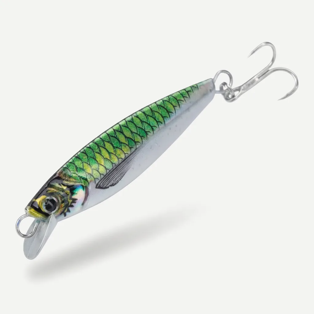 Hunthouse Metal Jig Fishing Lure Sinking Slow Jigging 7g-80g Casting Hard Bait Saltwater Artificial Pike SeaBass Fish Ta