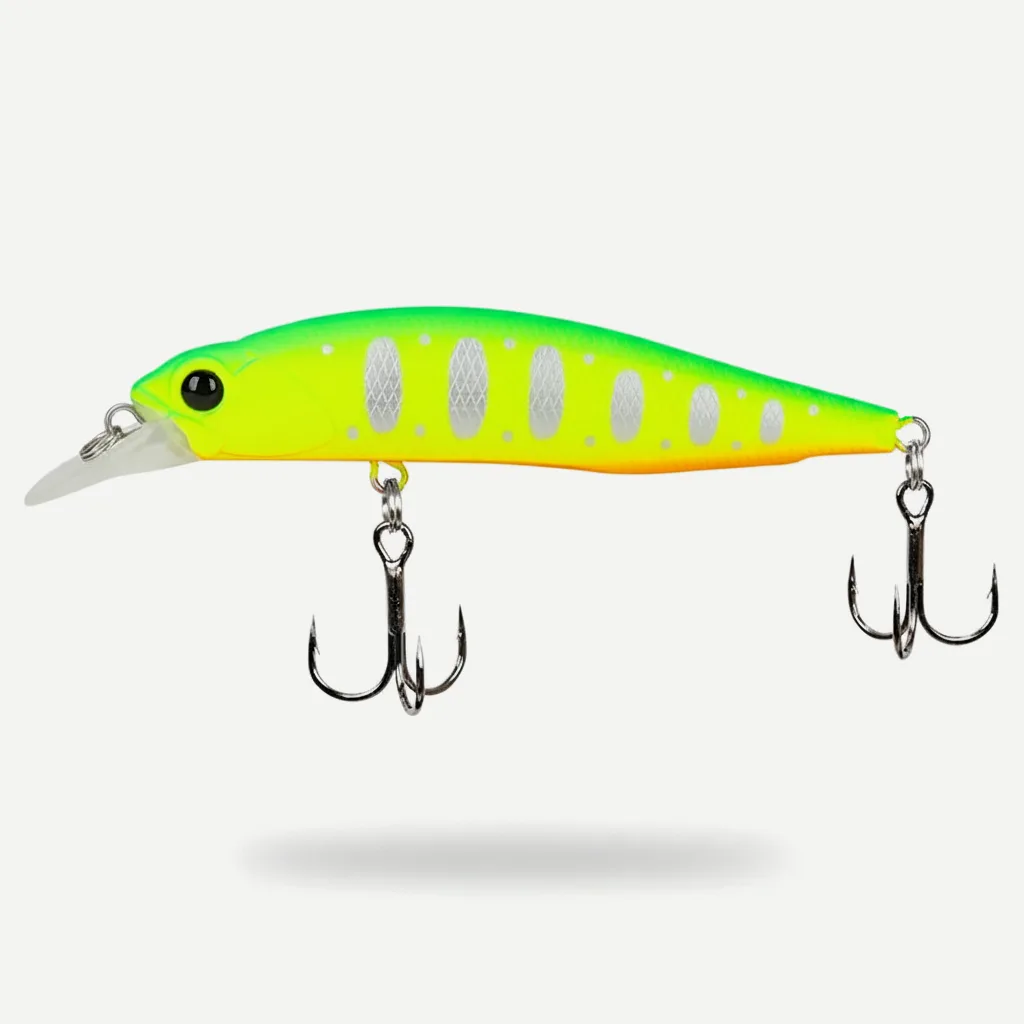 TSURINOYA 77SP Jerkbait Suspending Minnow Fishing Lure DW101 77mm 8.5g 0.7-0.9m Pike Bass Artificial Hard Baits Wobbler 