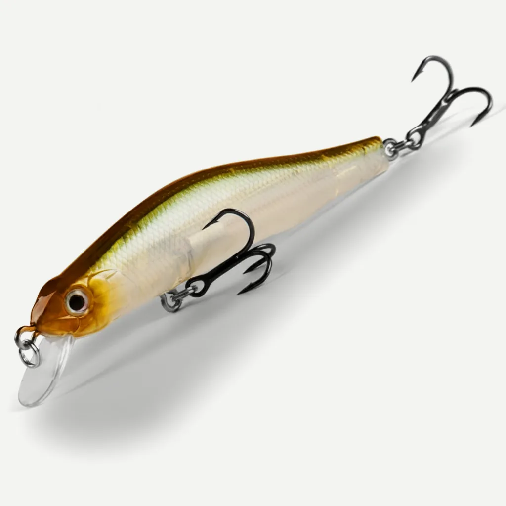 BEARKING 80mm Minnow Hard Bait - Jerkbait for Bass
