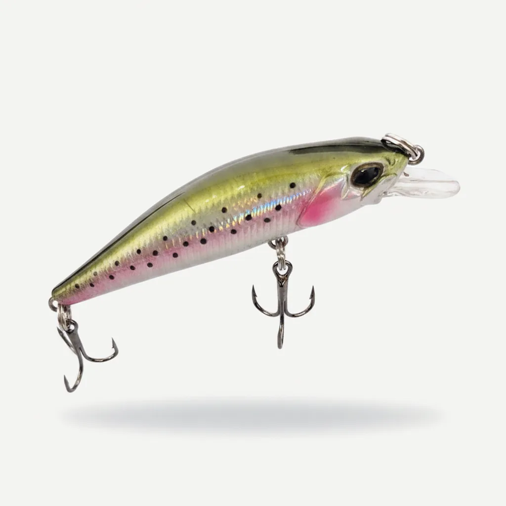 TSUYOKI 50mm 4g Sinking Minnow Stream Fishing Lure Artificial Wobbler Bait for Trout Bass Duo Spearhead Ryuki 50S Fishin