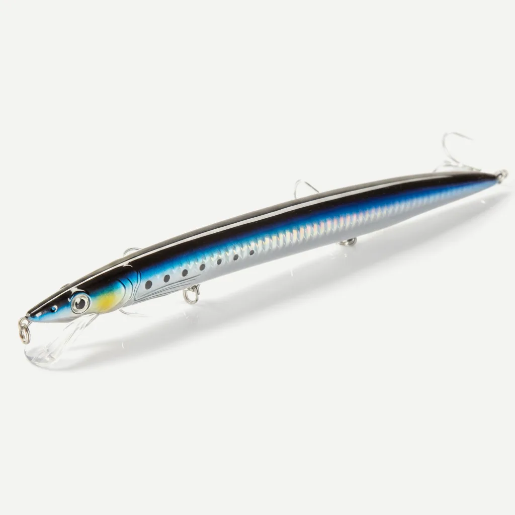 Hunthouse Sandeel Minnow Fishing Lure 143/173/208mm Long Casting Floating Wobblers Jerkbait Fish Tackle For Sea Bass LW4