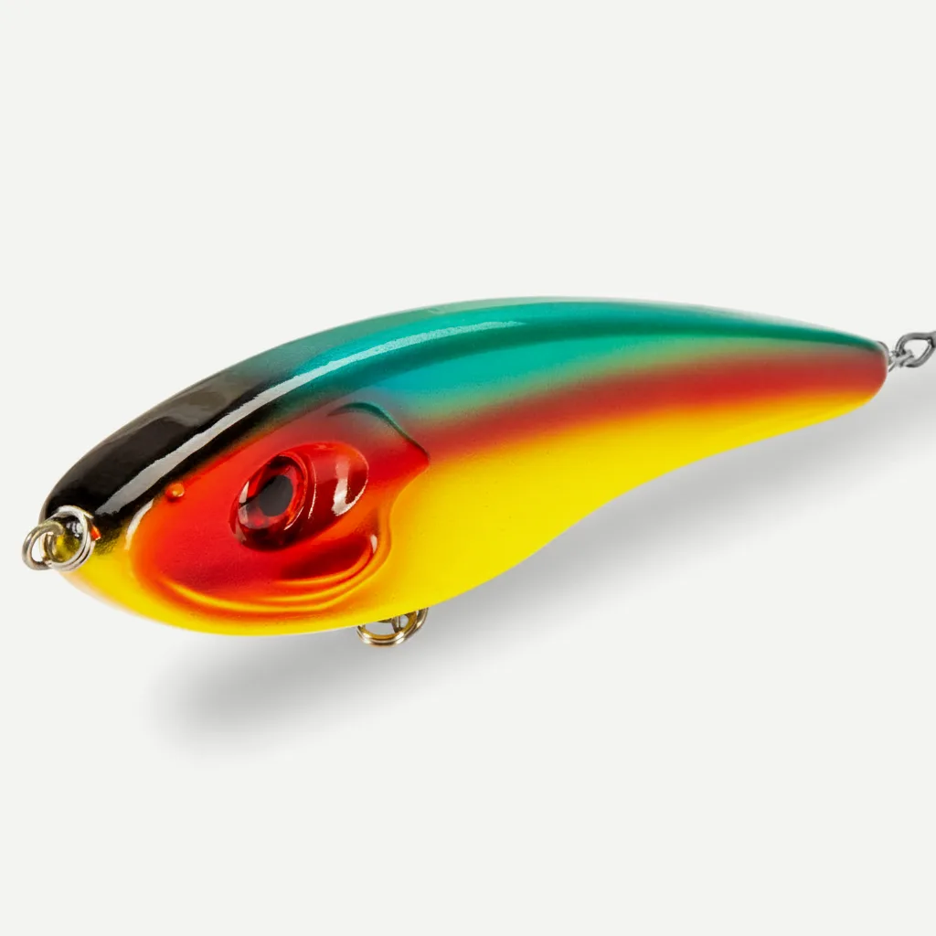 Hunthouse Musky Buster Jerkbait Fishing Lures 115mm 32g Vib Bait Slow Sinking Jerkbaits Fishing Tackle For Sea Bass Pike