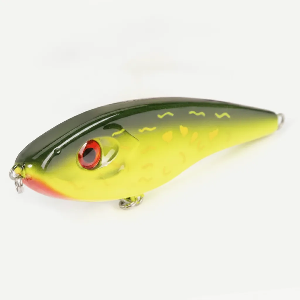 Hunthouse Musky Buster Jerkbait Fishing Lure 115mm/32g 145mm/55g Slow Sinking Loud Sound Vib Vibration For Sea Bass Pike