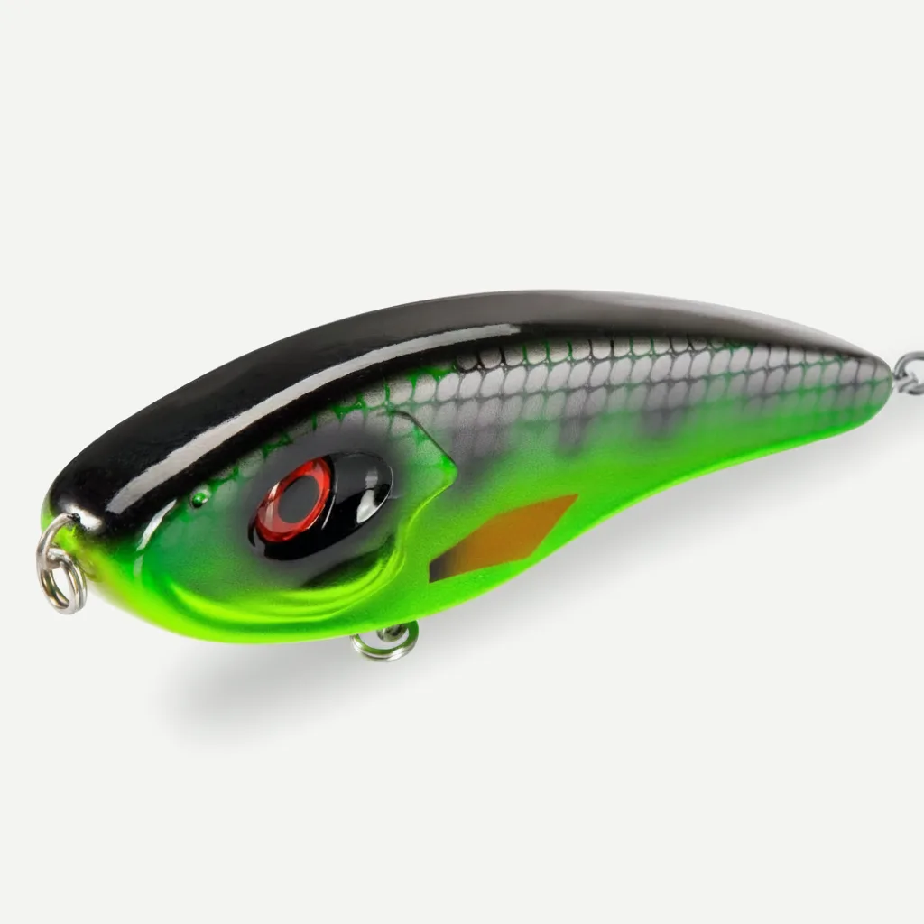 Hunthouse Musky Buster Jerkbait Fishing Lures 115mm 32g Vib Bait Slow Sinking Jerkbaits Fishing Tackle For Sea Bass Pike
