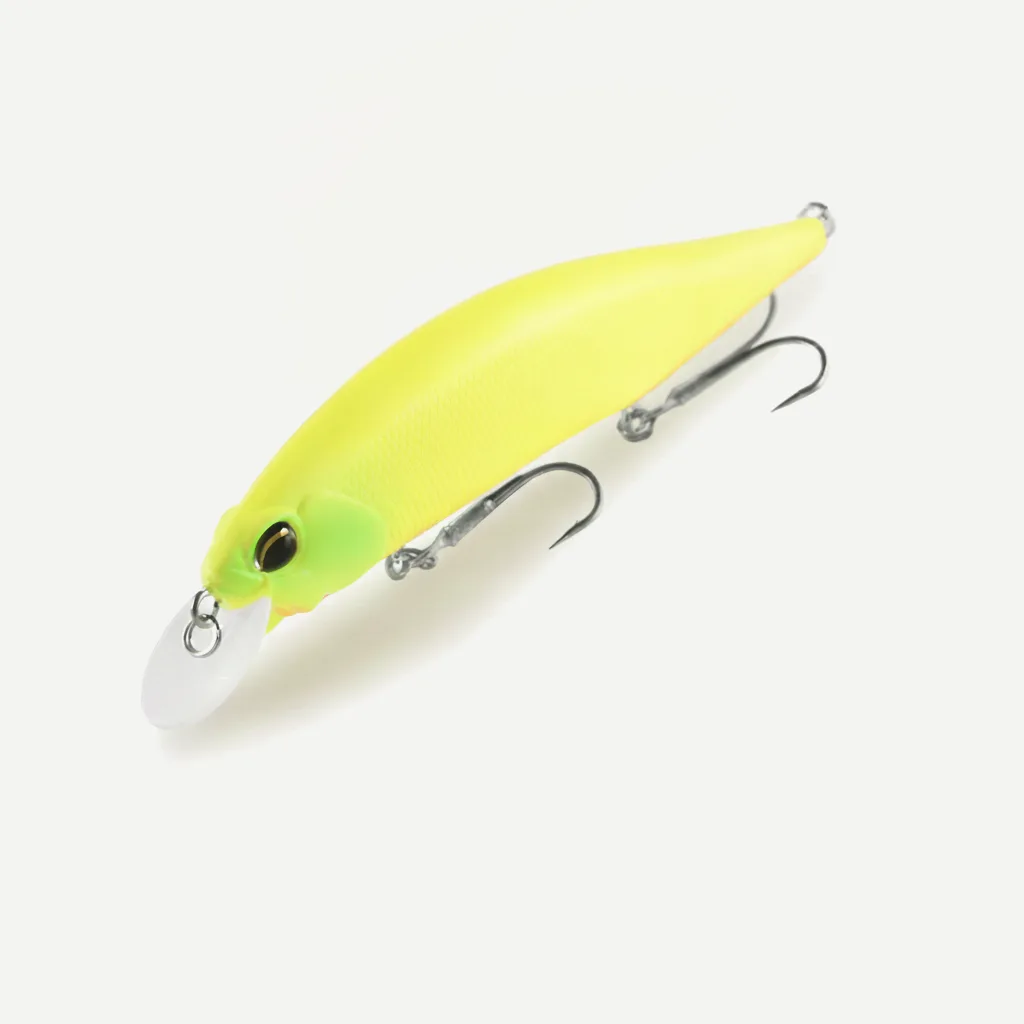 BEARKING 120mm Minnow Jerkbait, Hard Bait, 1-1.8m Diving Depth