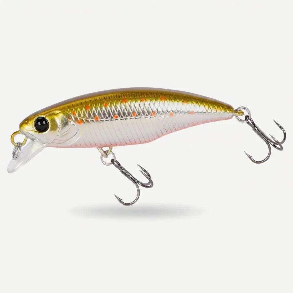 TSURINOYA Fishing Lure DW69 Sinking Minnow Hard Bait 48S 48mm 3.3g Fishing Wobblers Jerkbait Bass Trout Lure Swimbait