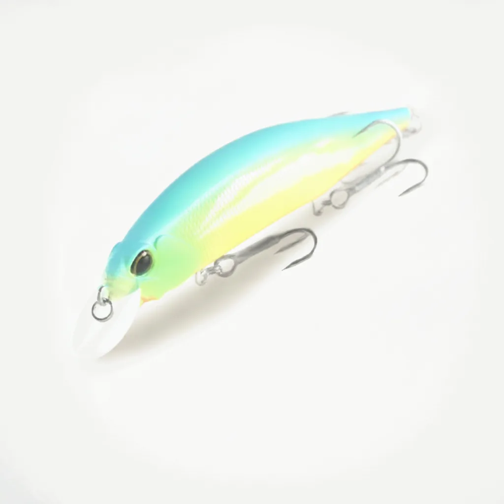 BEARKING 120mm Minnow Jerkbait, Hard Bait, 1-1.8m Diving Depth