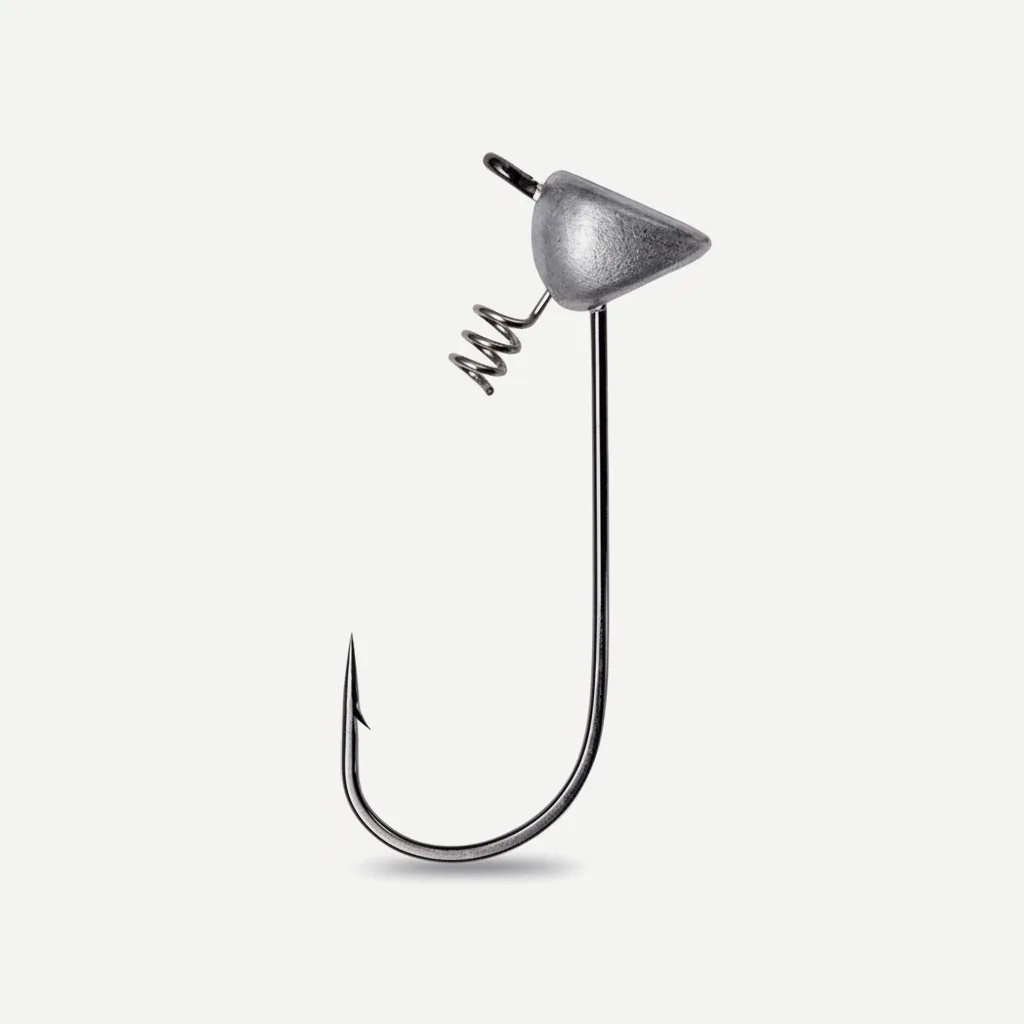 Hunthouse 3.5g 5g 6.5g Shaky Flat Hook Triangle Jig Head Weighted Twistlock Swimbait Hook Tackle Accessories For Soft Lu