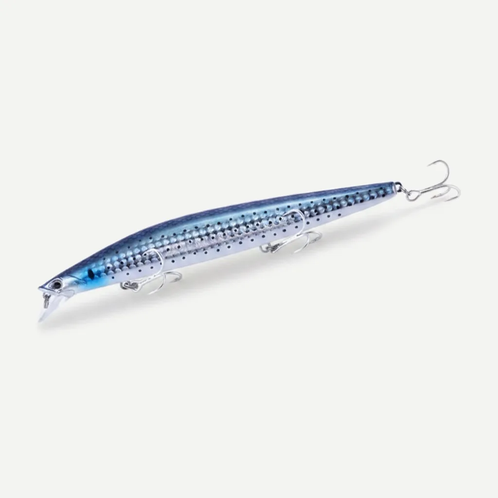 TSUYOKI Sinking Minnow Fishing Lures Black Bass Pike Artificial Tungsten Jerkbait Wobbler Silent Assassin 140S DW92 140m