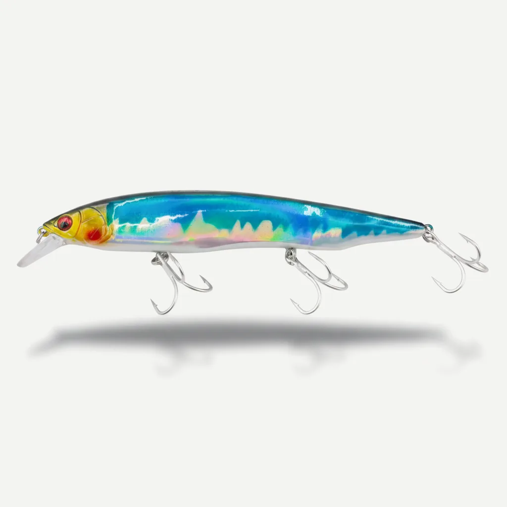 TSUYOKI Barracuda Lures 160mm 30g Minnow Wobbler Kanata 160F Saltwater Minnows Jerkbaits Floating Magabass Kanata Ayu 16