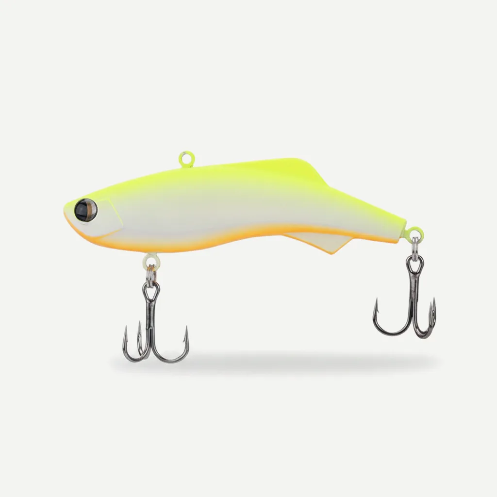 TSUYOKI Dozo 93S Silicone Rattlin Vib Ice Fishing Lure,16g/23g/30g Sinking Baguette Bait, Madness Shiriten Vibe 93 SL Vi