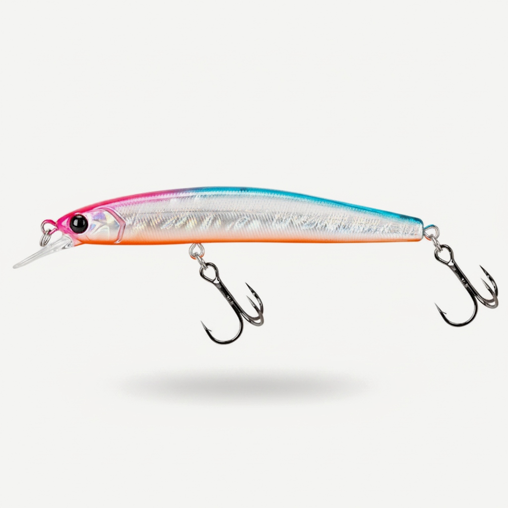 TSURINOYA NEW Suspending Minnow Fishing Lure DW70 100SP 100mm 9.5g Artificial Swimbait Wobbler Jerkbait Pike Bass Lure C