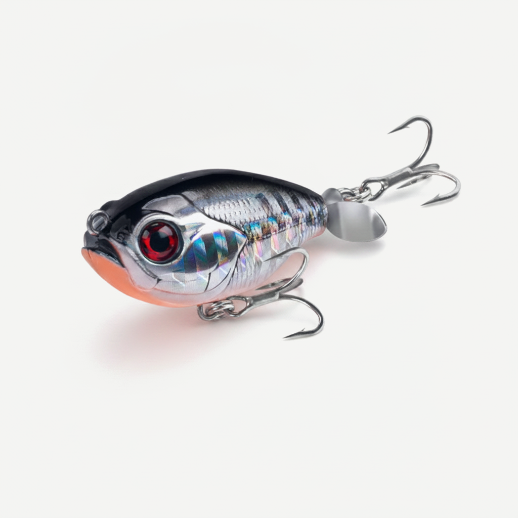 Kingdom Micro Whopper Plopper Topwater Bass Lure