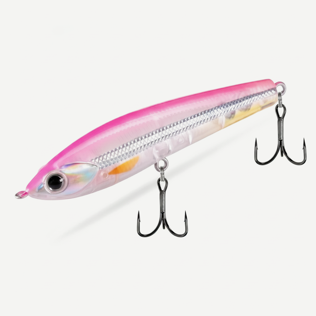 Hunthouse Topwater Floating Red Devil 75 Pencil Fishing Lure Hard Bait 75mm6g Surface Stickbait Bass Pike Artificial Fis