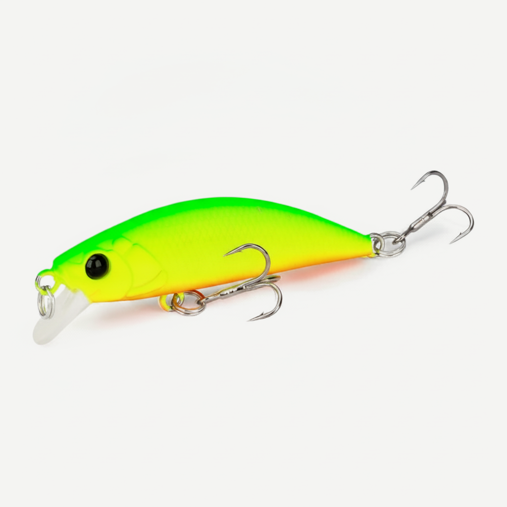 TSURINOYA 50S Sinking Minnow Fishing Lure 50mm 5g INTRUDER Trout Artificial Hard Baits Jerkbait Long Casting Stream Tack
