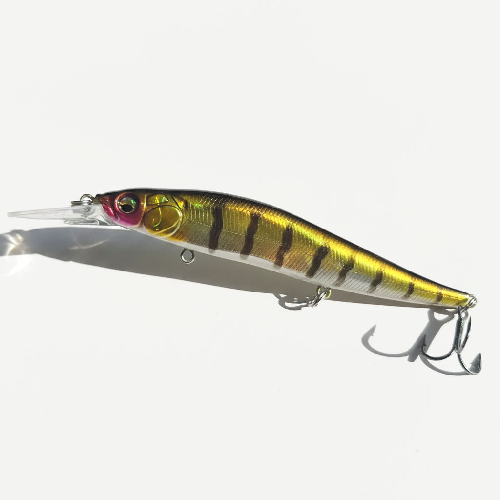 TSUYOKI Minnow Wink 110SF Wobblers 110mm 14.5g Slow Floating Jerkbaits Shallow Dive Rolling Wobblers Vision 110 Pike Fis