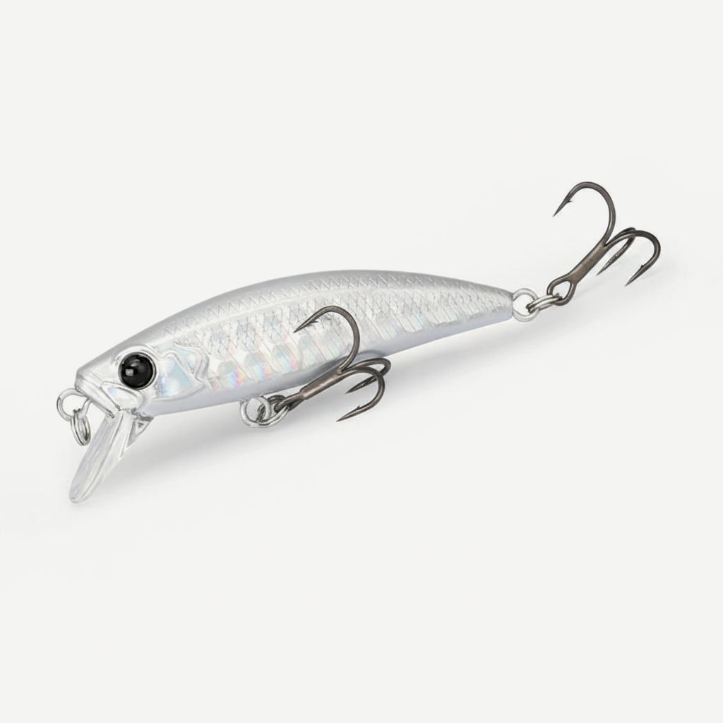 TSURINOYA Intruder 51S Sinking Minnow Stream Fishing Lure 51mm 5.8g Artificial Hard Bait For Trout Ajing Jerkbait River 