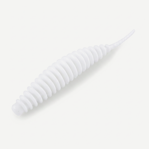 Bearking Ribbed Finesse Worms - Soft Plastic Bass Bait (20pk)