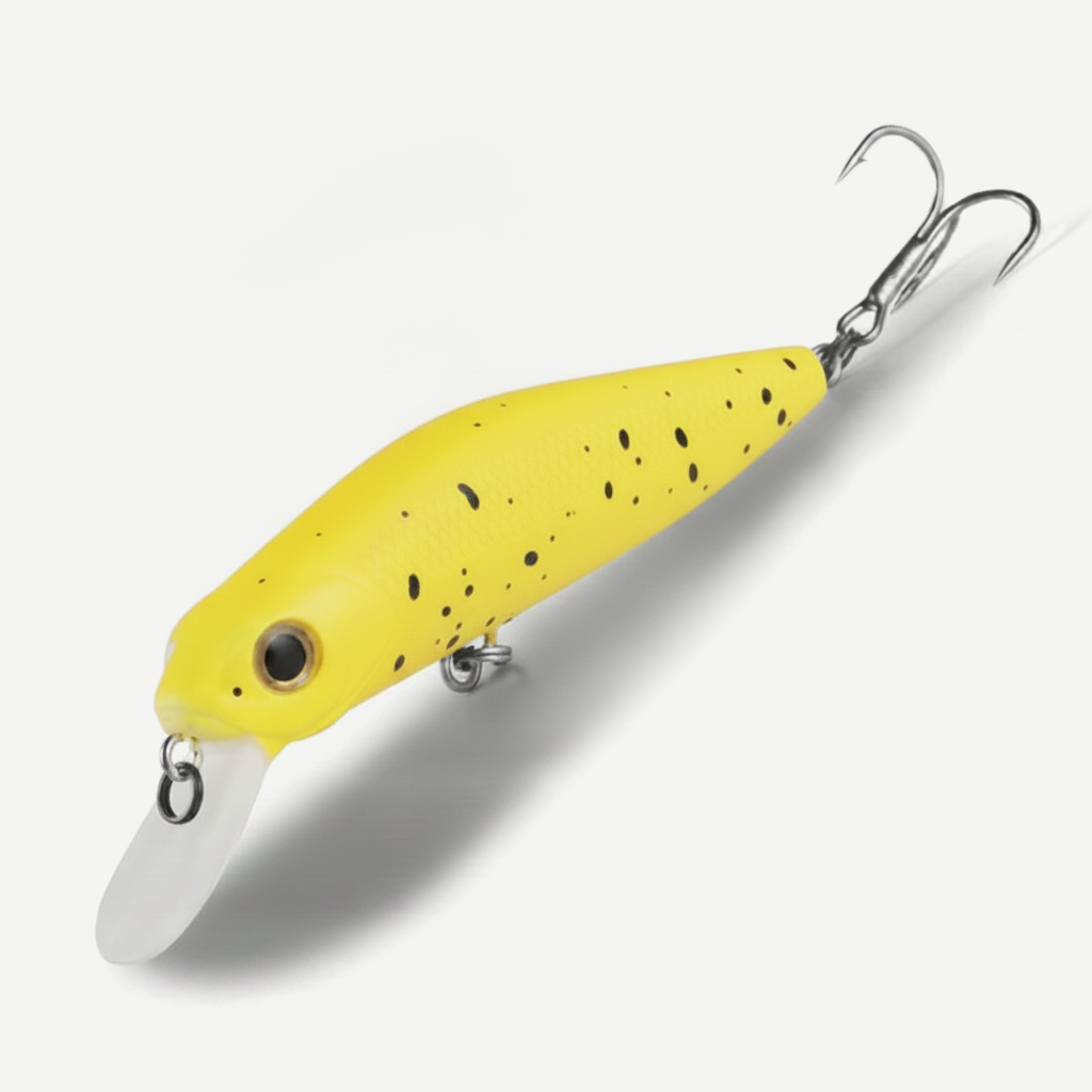 BEARKING 78mm Minnow Wobbler Diving Crankbait for Bass