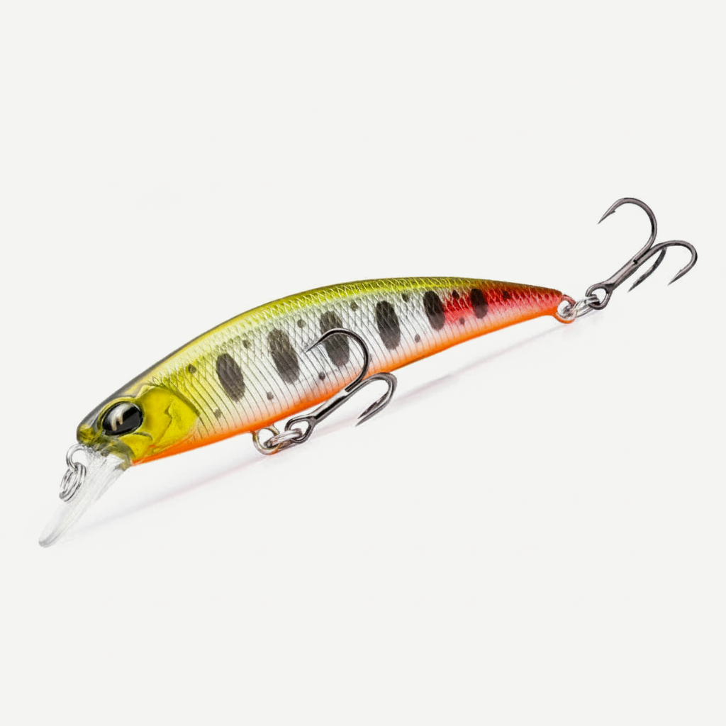 TSURINOYA 70S Sinking Minnow Fishing Lure DW75 70mm 8.9g 0.6~1.0m Hard Bait Stream Bass Trout Artificial Jerkbait