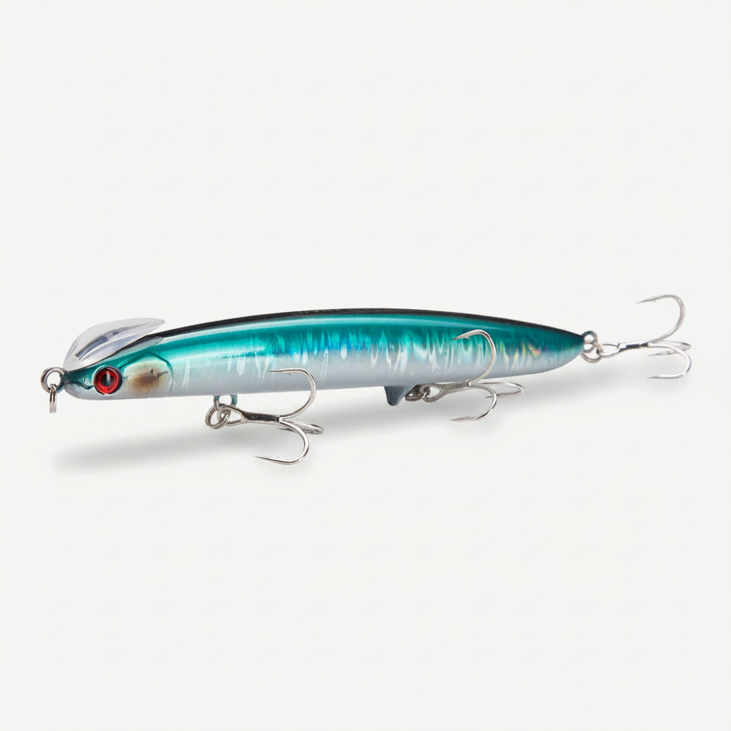 Hunthouse Fishing Frid Pencil Lure Sinking 125mm/38g Saltwater Long Casting Wobblers Stickbait  Jerkbait For Seabass Fla