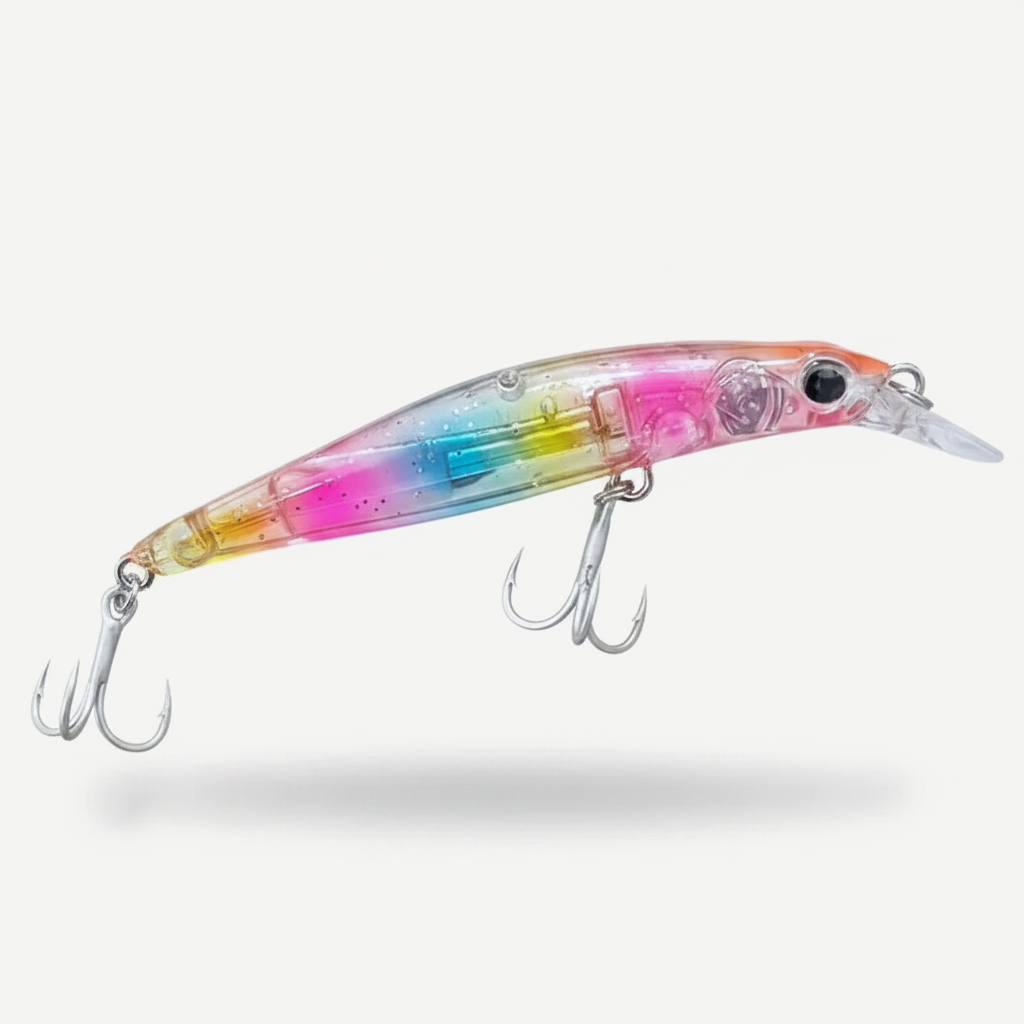 TSUYOKI Sinking Artist Minnow Bait 80mm 9g Jerkbait Swimbait Jackson Artist FR80 Minnow Wobbler for Bonito Seabass King 