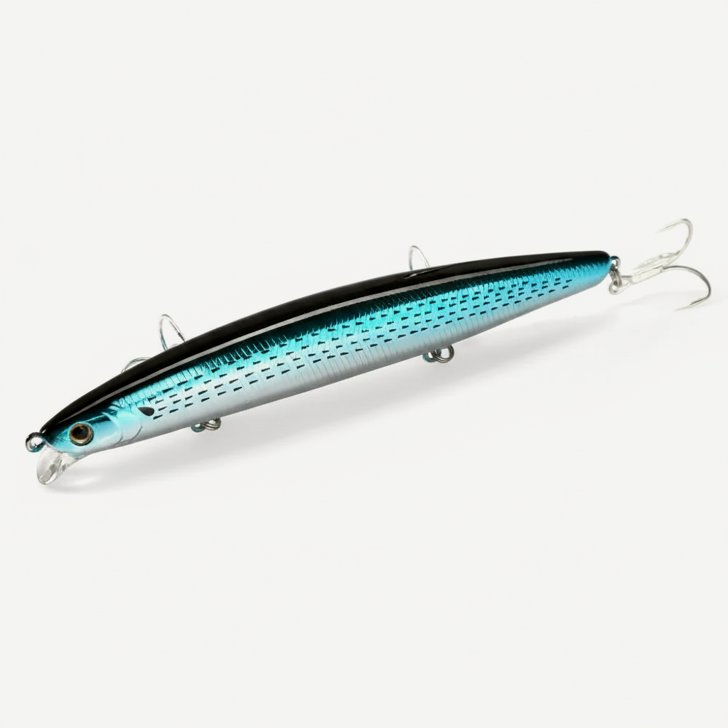 Hunthouse Floating Minnow Fishing Lures 135mm/21g Hard Wobblers For Bass Pike Trout Long Casting Bait Pesca Fish Tackle 