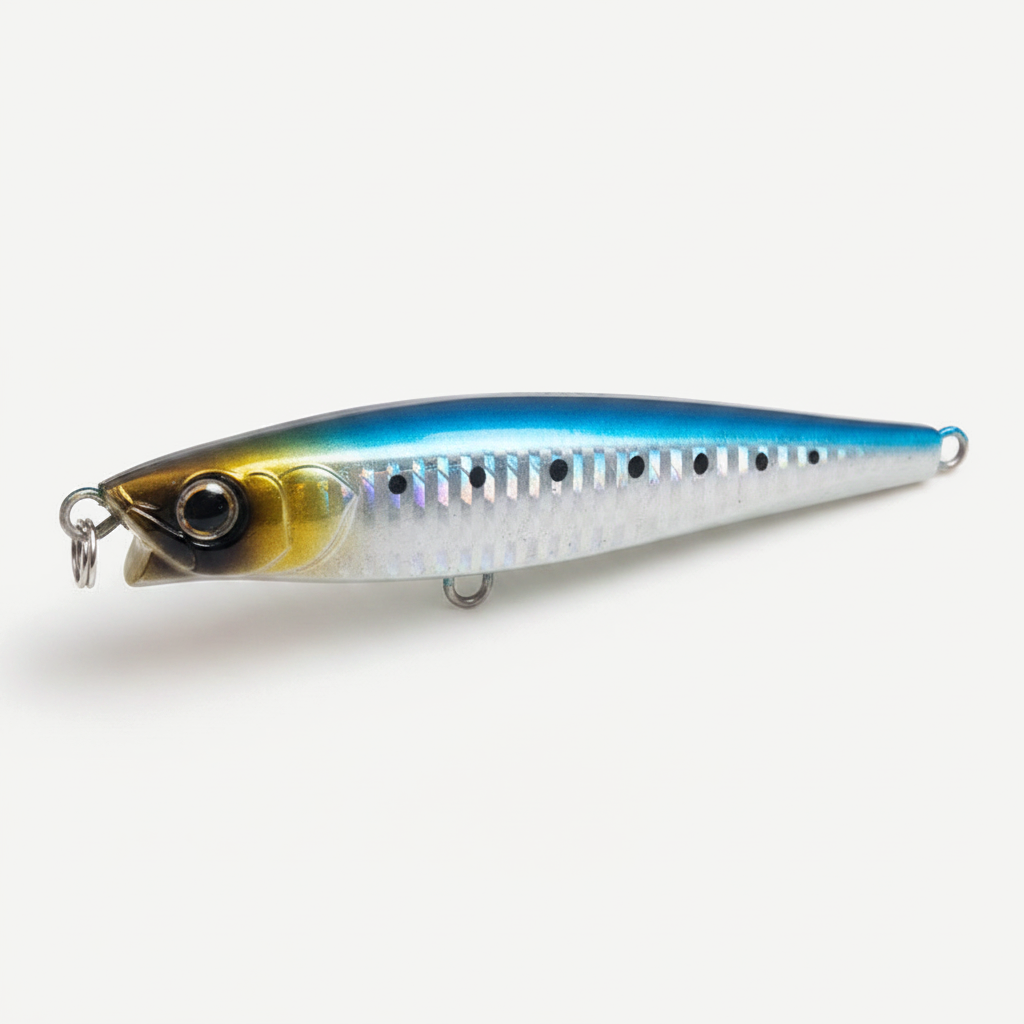 TSUYOKI Sinking Jig Minnow Hydro Monster Shot 110S Lipless Minnow 47g Artificial Fishing Lures for Grouper Bonito Yo-zur