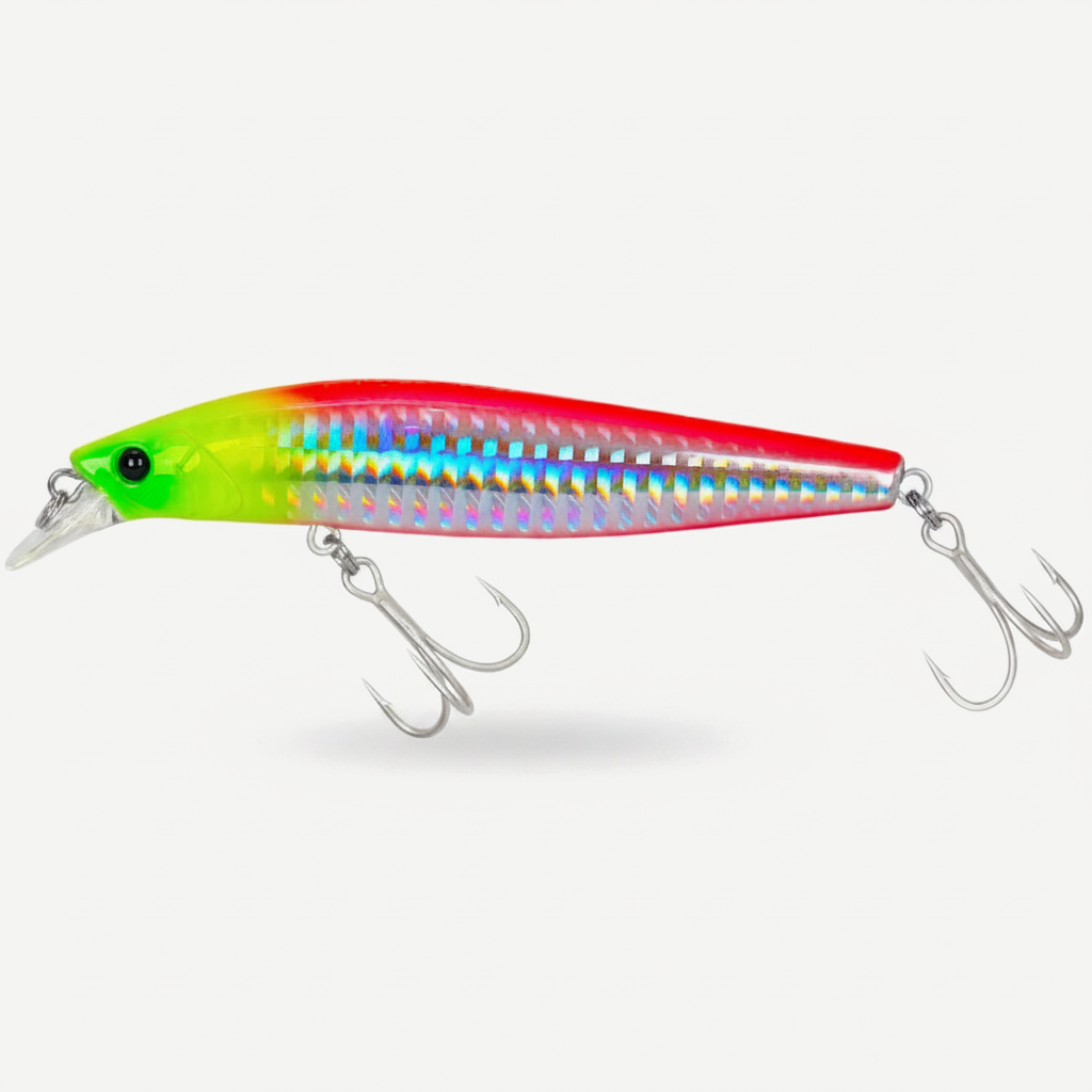 TSURINOYA 98SP Suspending Minnow Fishing Lure Stinger 98mm 14.5g Seabass Long Casting Saltwater Jerkbait Artificial Hard