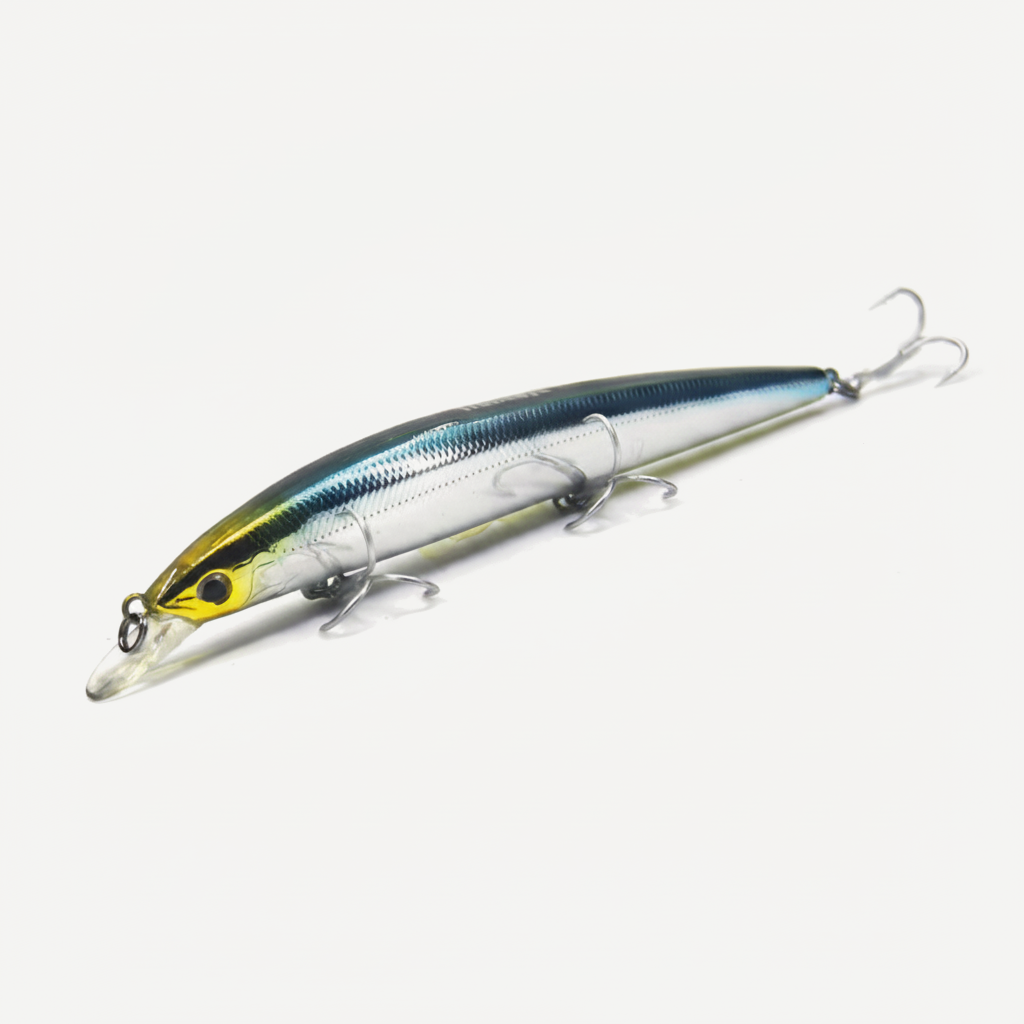 Bearking 128mm Slow-Sink Minnow Jerkbait