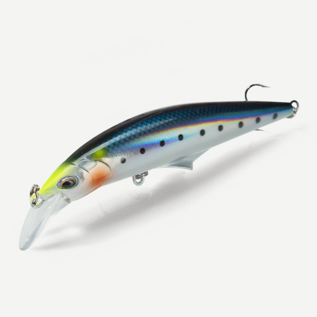Hunthouse Sinking Minnow Fishing Lure Saltwater Small Hard Bait 95mm/28g 120mm /41g Artificial Mini Swimbait Leurre Pesc