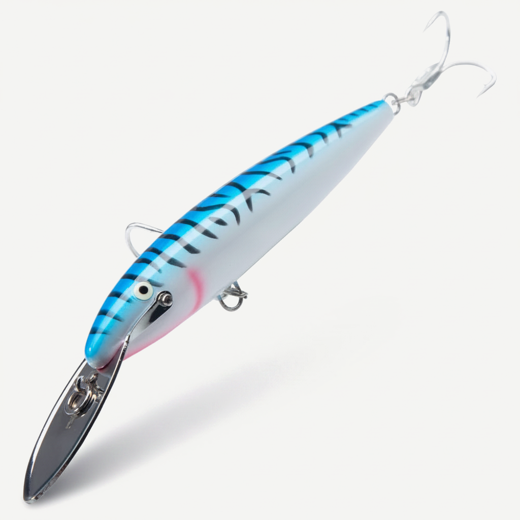Hunthouse Metal Lip Minnow Fishing Lure 140mm 40g Countdown Magnum Sinking Trolling Hard Bait Saltwater For Blues Tuna T