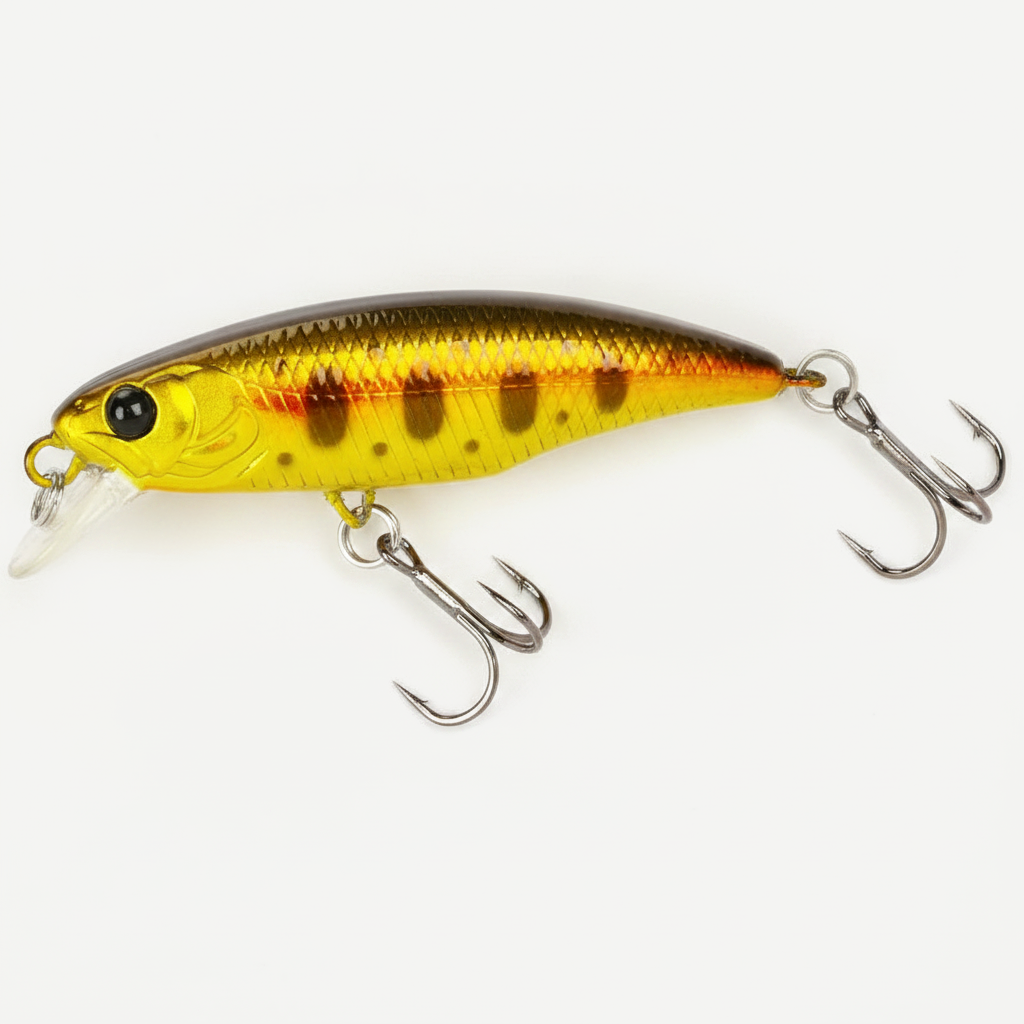 TSURINOYA Fishing Lure DW69 Sinking Minnow Hard Bait 48S 48mm 3.3g Fishing Wobblers Jerkbait Bass Trout Lure Swimbait