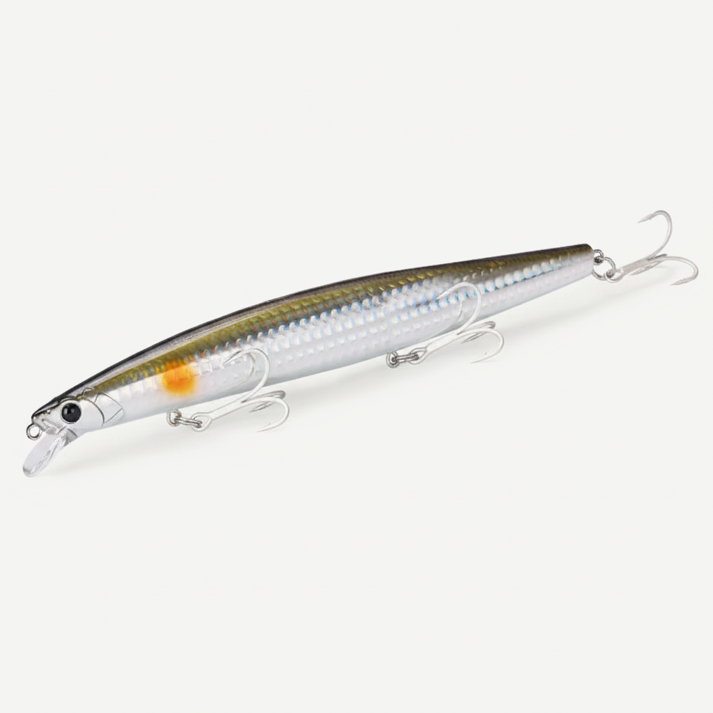 Tsurinoya Sinking Minnow 163S Long Casting Hard Bait