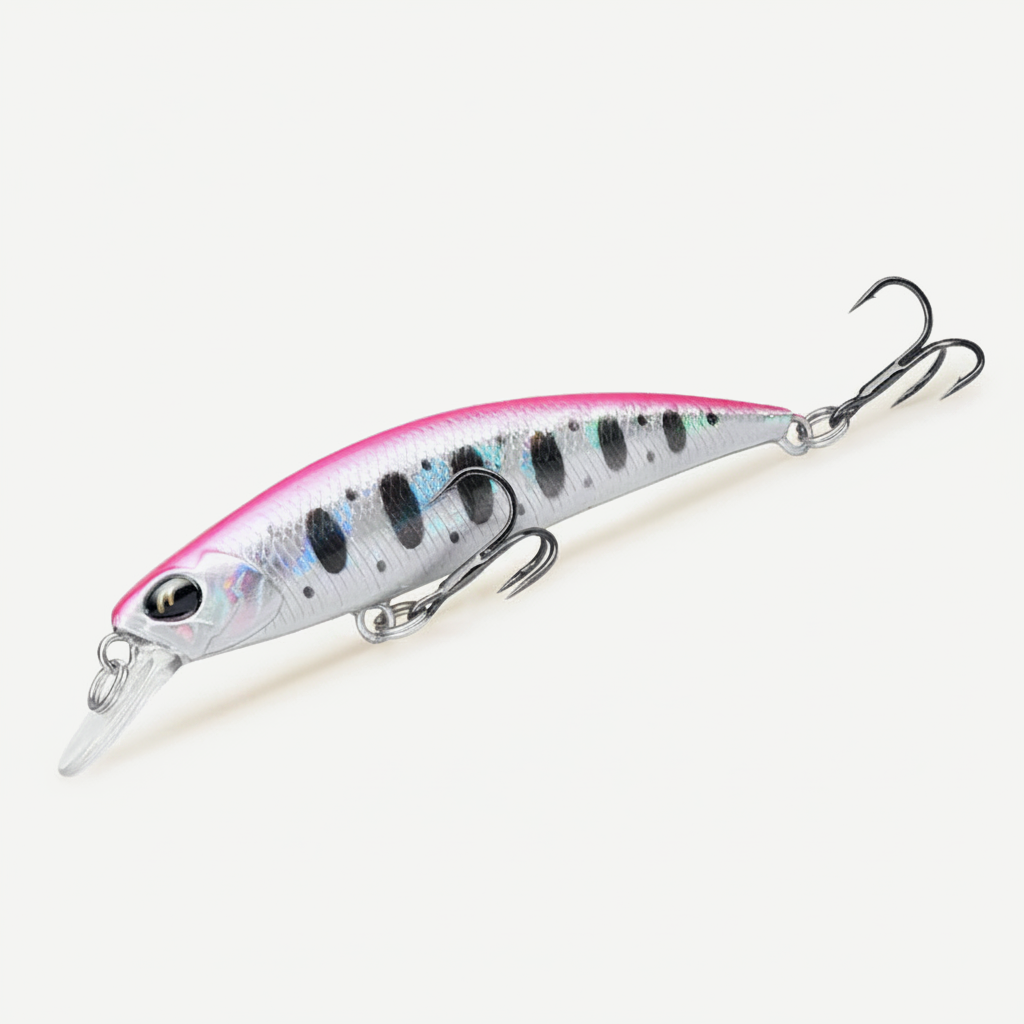 TSURINOYA 70S Sinking Minnow Fishing Lure DW75 70mm 8.9g 0.6~1.0m Hard Bait Stream Bass Trout Artificial Jerkbait