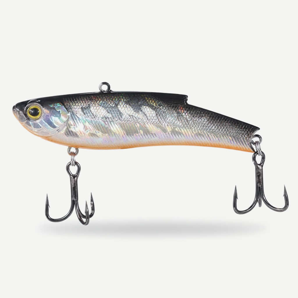 TSUYOKI Spinning Rattlin Vibration Ice VIB Lure, Wobbler, Ima Bait, Bassday Range Vibe, 70 Balance Rattin Lures, 23g, 33