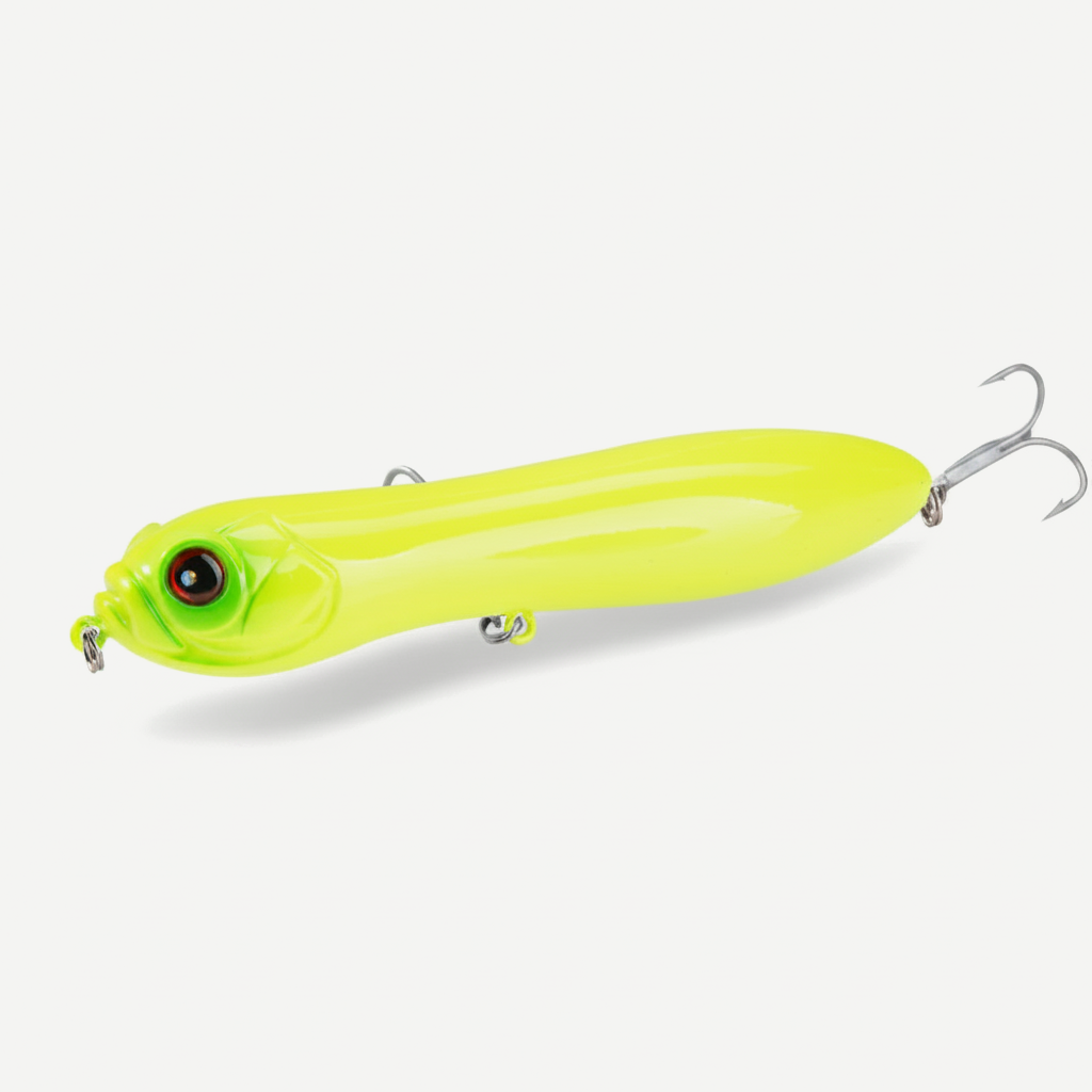 HuntHouse Crazy Surface Tractor Topwater Pencil Fishing Lure 110mm 130mm Big Rattle Ball Loud Sound Stickbait Hard Bait 