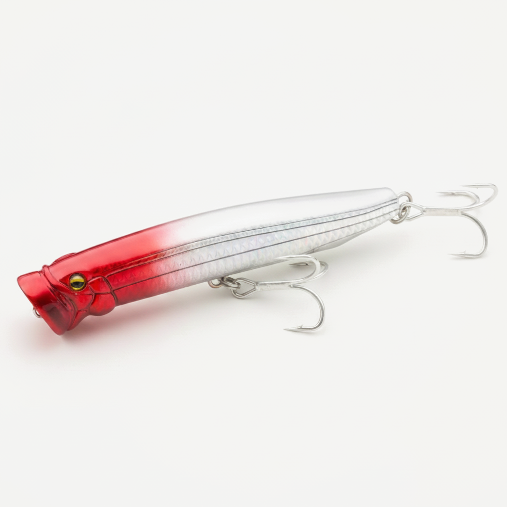 TSUYOKI New Feed Popper Fishing Lure Trolling Surface 120mm 30g Artificial Topwater Wobblers Hard Baits for Largemouth B
