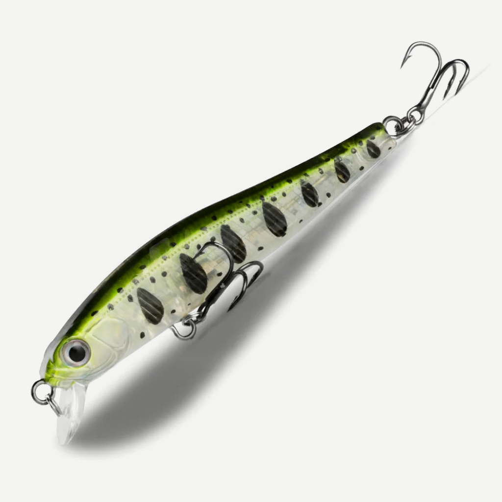 BEARKING Black Rat 70mm Minnow Jerkbait, Shallow Diving